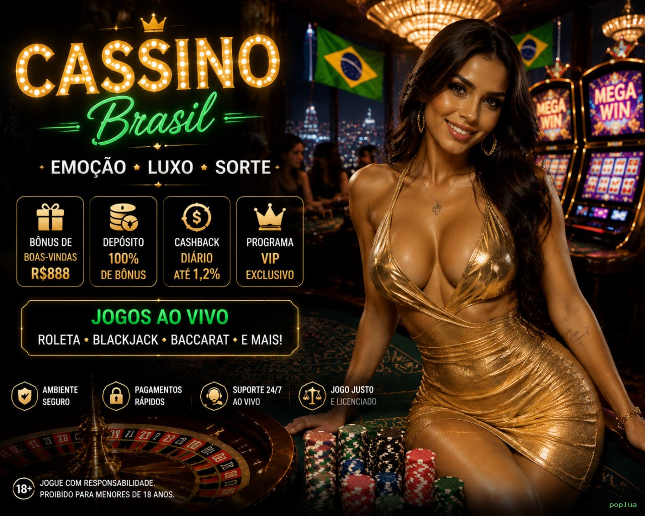 Slots online da poplua com jackpots progressivos